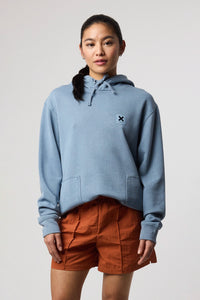SUDADERA CON CAPUCHA ICONIC SKY BLUE
