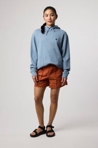 SUDADERA CON CAPUCHA ICONIC SKY BLUE