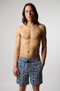 NAVY BUBBLE BOARDSHORTS