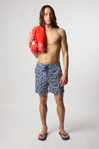 NAVY BUBBLE BOARDSHORTS
