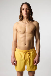 YELLOW DIVE SWIMMING TRUNKS
