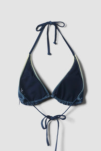 FADE NAVY CRINKLE WOMAN BIKINI