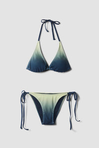 FADE NAVY CRINKLE WOMAN BIKINI