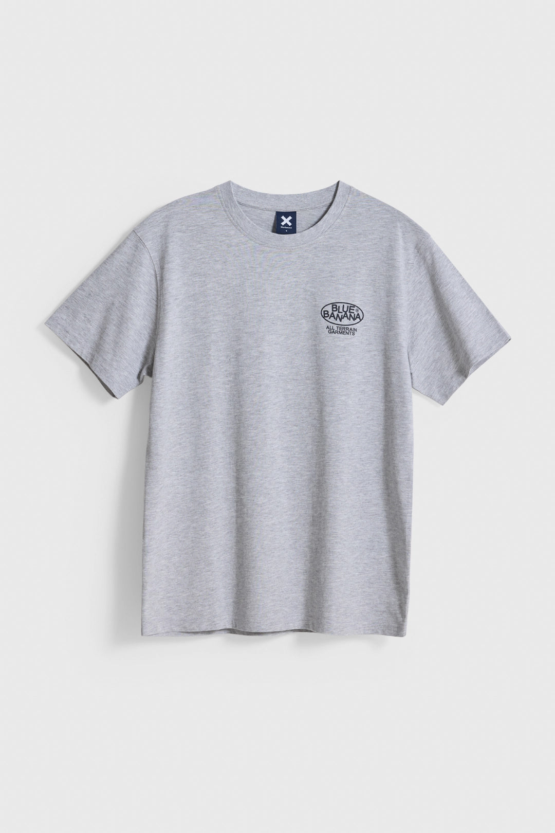 GREY MELANGE TEN TEE