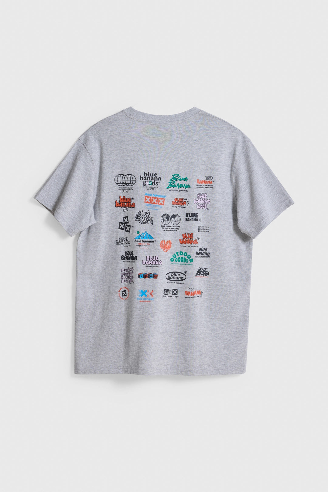 GREY MELANGE TEN TEE