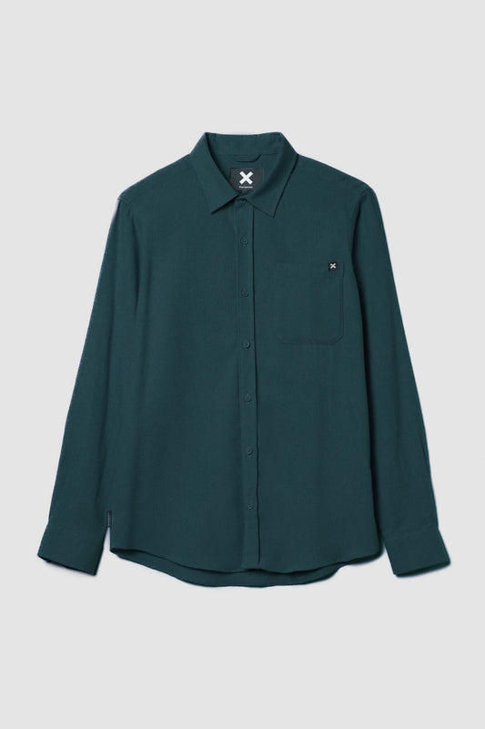 TREKKING GREEN JOURNAL OVERSHIRT