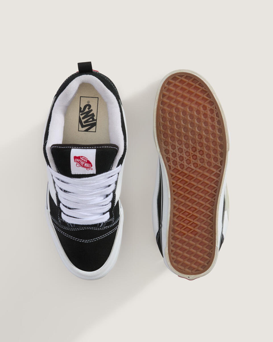 BLACK KNU SKOOL VANS SNEAKERS