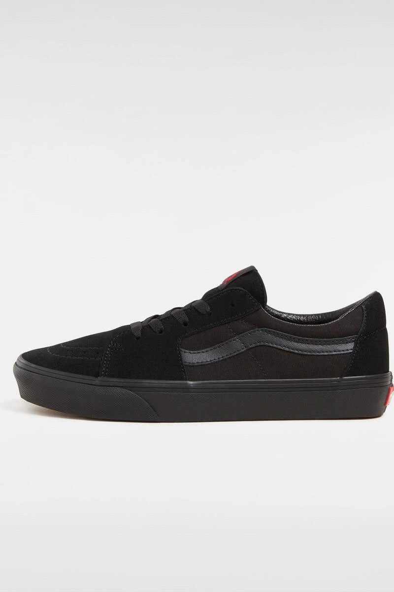 BLACK SK8-LOW VANS SNEAKERS