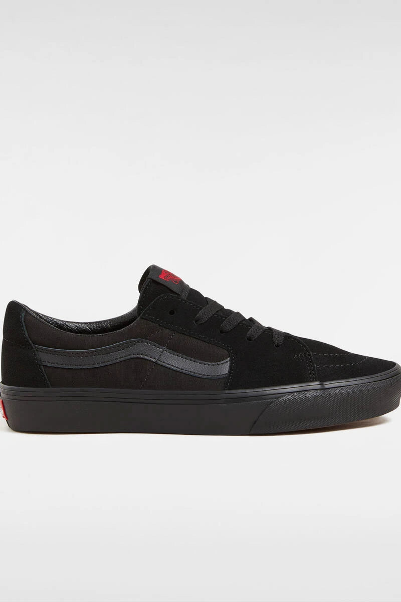 BLACK SK8-LOW VANS SNEAKERS