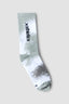 WHITE GRADIENT SOCKS