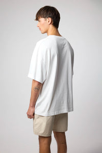 WHITE HEART POCKET TEE