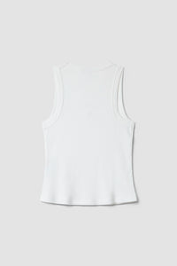 WHITE HEART WOMAN TANK TOP