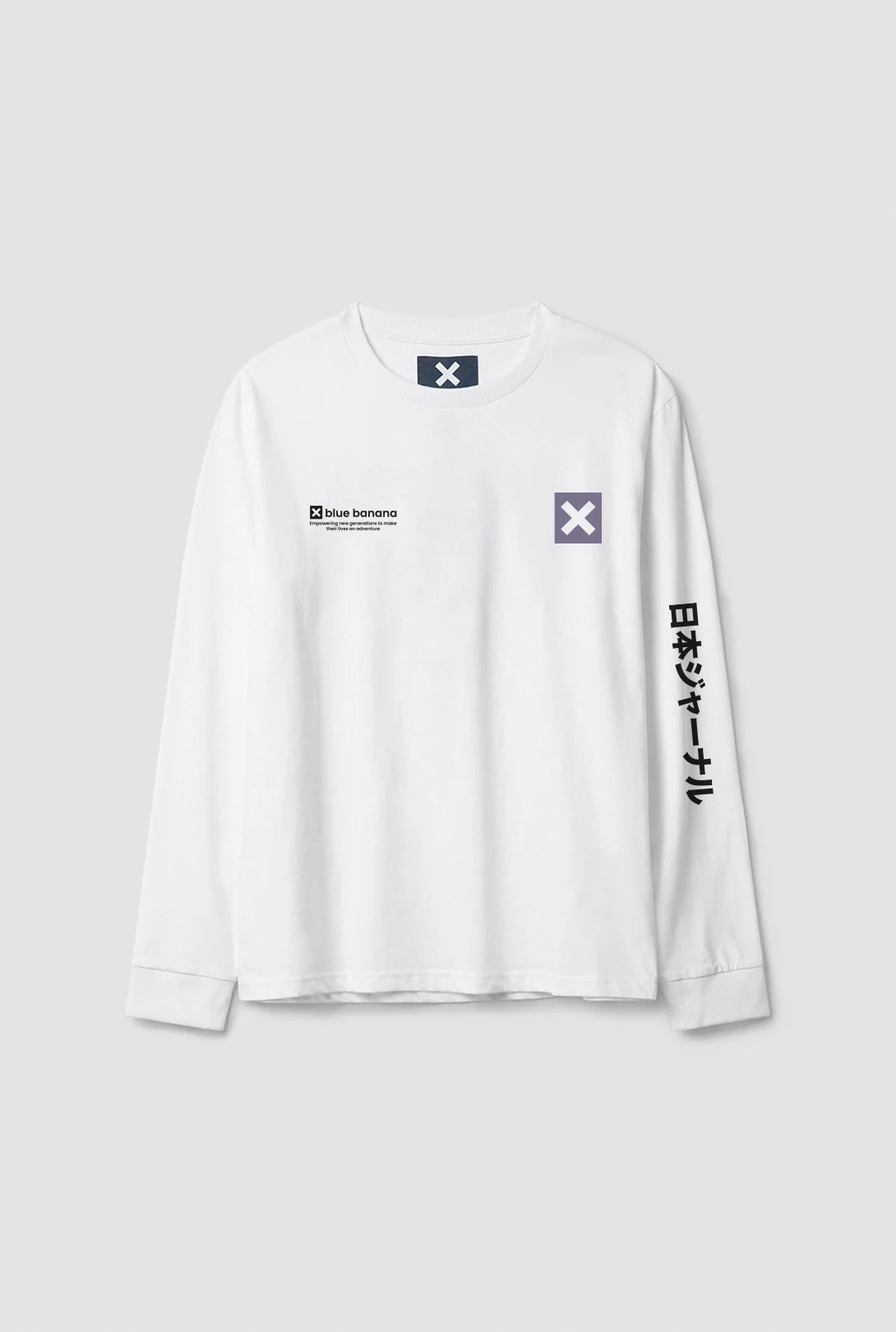 WHITE JOURNAL LS TEE