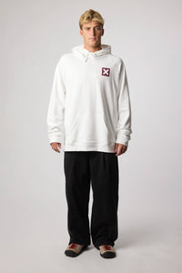 SUDADERA CON CAPUCHA NATURE BLANCA