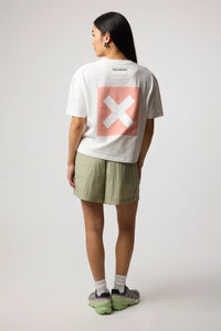 CAMISETA MUJER NATURE BLANCA