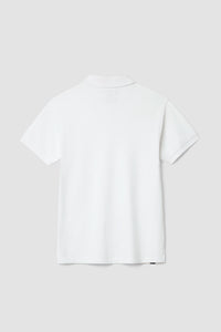 POLO PATCH BLANCO