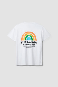 CAMISETA RAINBOW BLANCA
