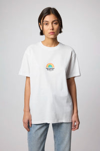 CAMISETA RAINBOW BLANCA