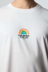 CAMISETA RAINBOW BLANCA
