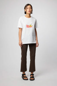 WHITE SUN SEEKERS TEE
