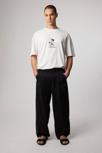 WHITE WIPEOUT TEE