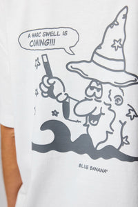 WHITE WIZARD TEE