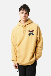 SUDADERA CON CAPUCHA CLASSIC AMARILLA