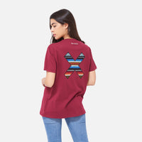 BURGUNDY CLASSIC TEE