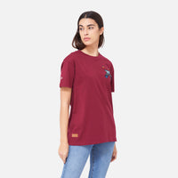 BURGUNDY CLASSIC TEE